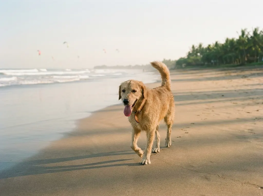Professional dog walking and pet care in Kuta, Bali
